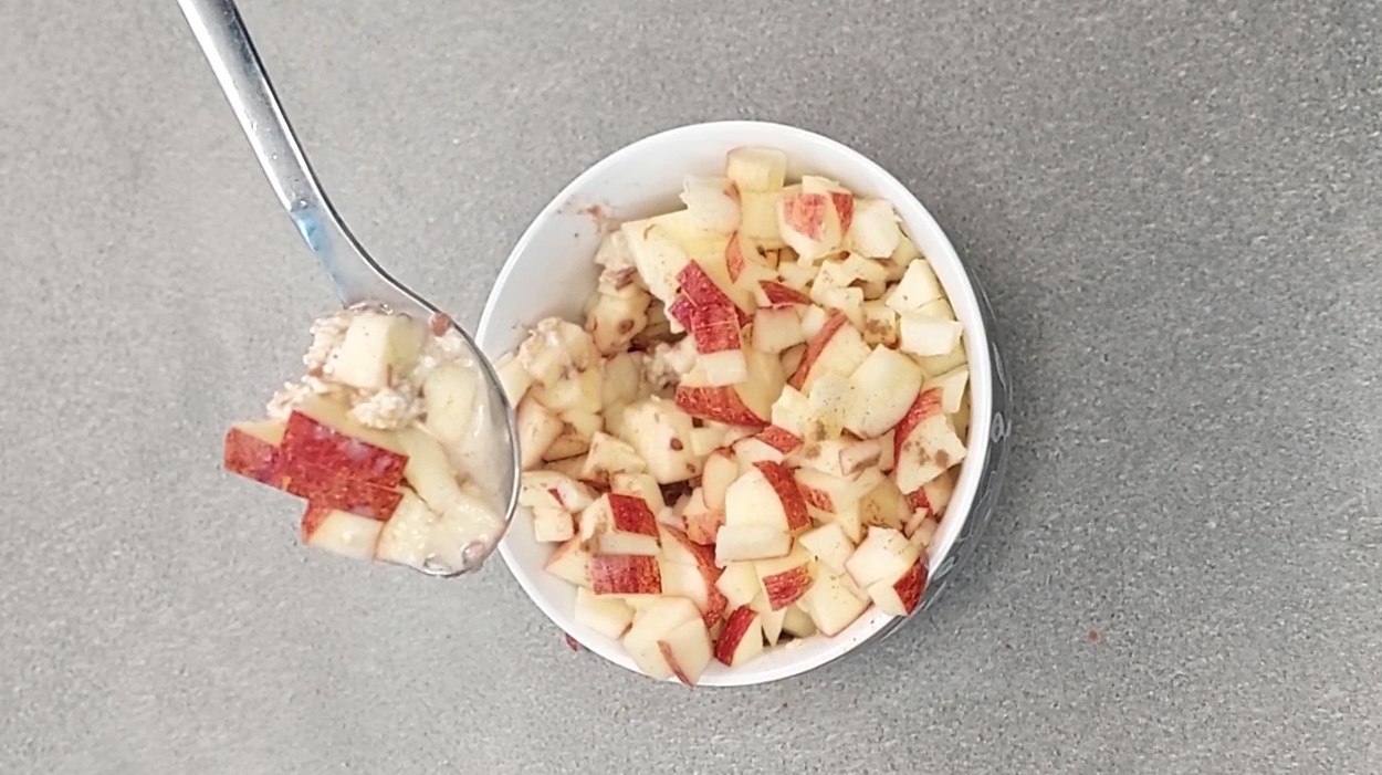 Apfel-Zimt Overnight Oats